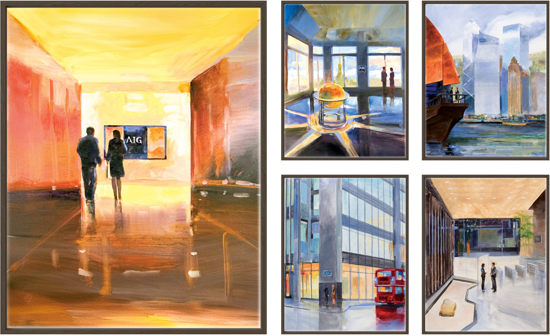 AIG Global Theme Paintings